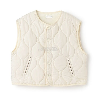 日本童裝 b・R# 絎縫背心外套 100-150cm 男童款 冬季 (適合初秋、香港平均溫度、寒冷天氣）OUTERWEAR