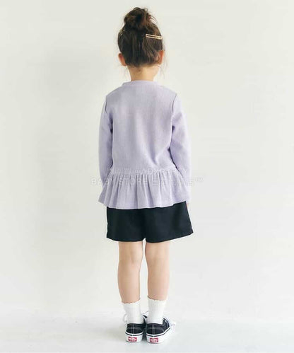 日本童裝 apres les cours 心型花花刺繡短褲 80-140cm 女童款 夏季 PANTS
