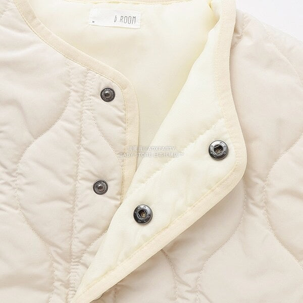 日本童裝 b・R# 絎縫背心外套 100-150cm 男童款 冬季 (適合初秋、香港平均溫度、寒冷天氣）OUTERWEAR