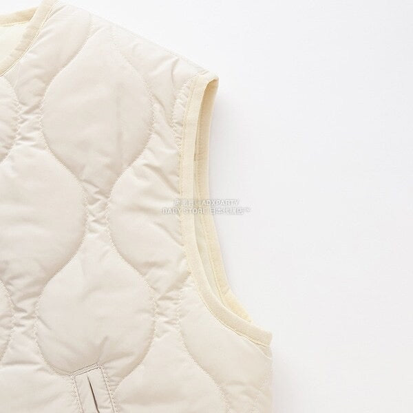 日本童裝 b・R# 絎縫背心外套 100-150cm 男童款 冬季 (適合初秋、香港平均溫度、寒冷天氣）OUTERWEAR