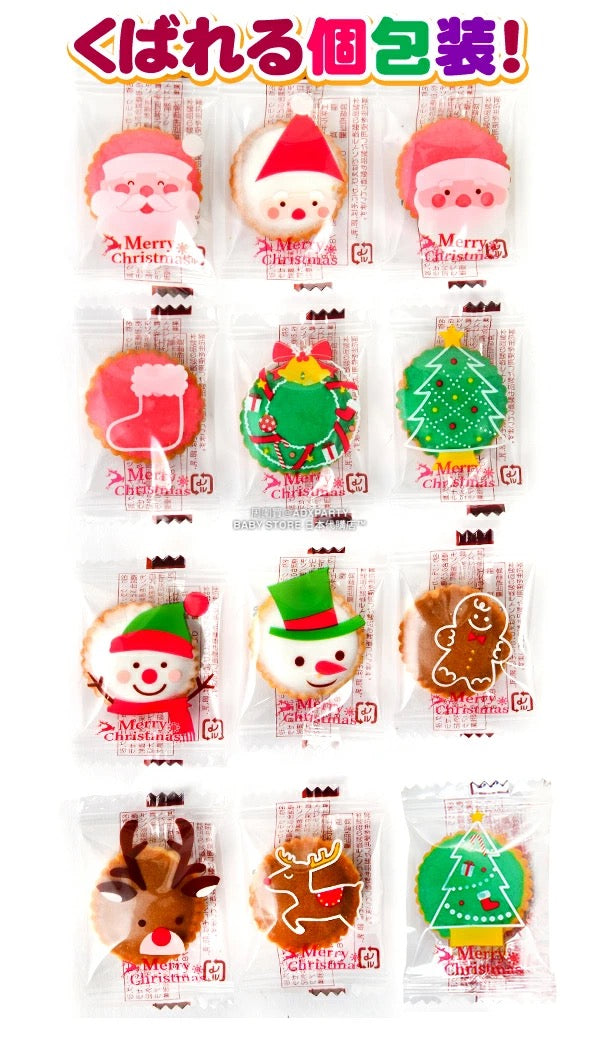 日本直送 聖誕餅乾 100個 Christmas 聖誕快樂特輯 聖誕限定零食