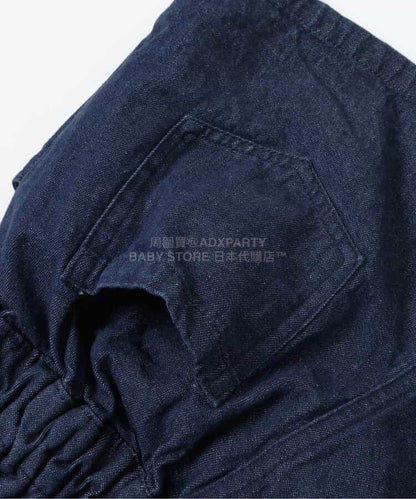 日本童裝 apres les cours 心型花花刺繡短褲 80-140cm 女童款 夏季 PANTS