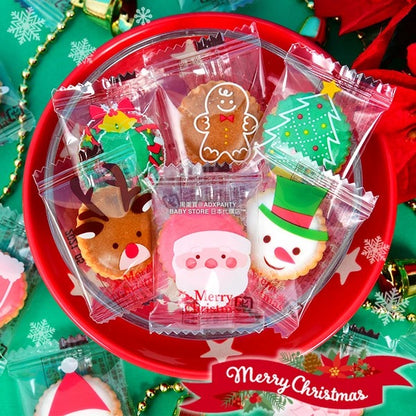 日本直送 聖誕餅乾 100個 Christmas 聖誕快樂特輯 聖誕限定零食