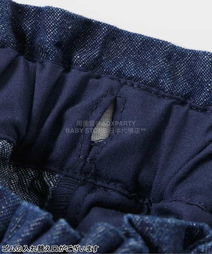 日本童裝 apres les cours 心型花花刺繡短褲 80-140cm 女童款 夏季 PANTS