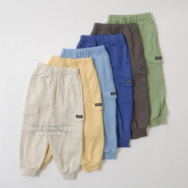 日本童裝 b・R# 工裝運動褲 100-150cm 男童款/女童款 秋季 PANTS