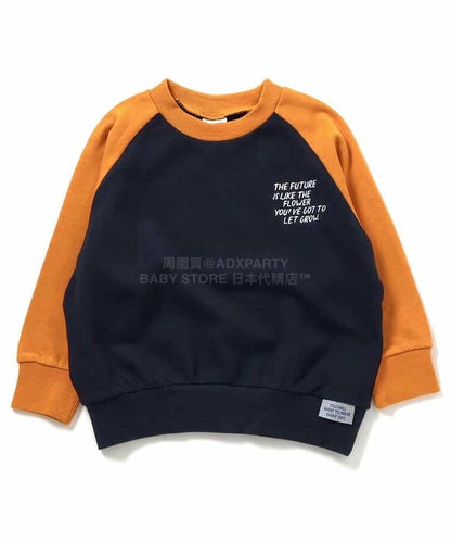 日本童裝 BREEZE 插肩衛衣 90-160cm 男童款 冬季 TOPS