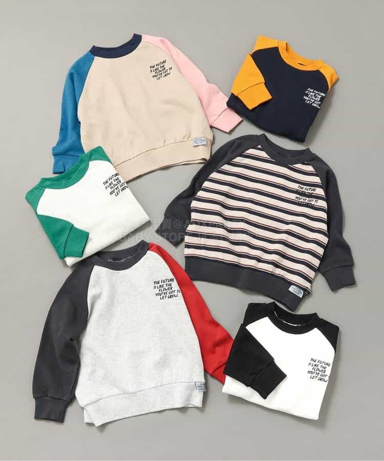 日本童裝 BREEZE 插肩衛衣 90-160cm 男童款 冬季 TOPS