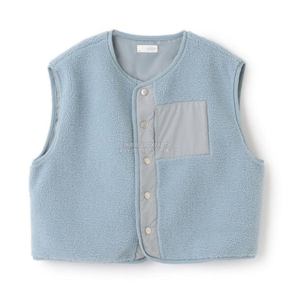 日本童裝 b・R# 抓毛背心外套 100-150cm 男童款 冬季 (適合初秋、香港平均溫度、寒冷天氣）OUTERWEAR (副本)