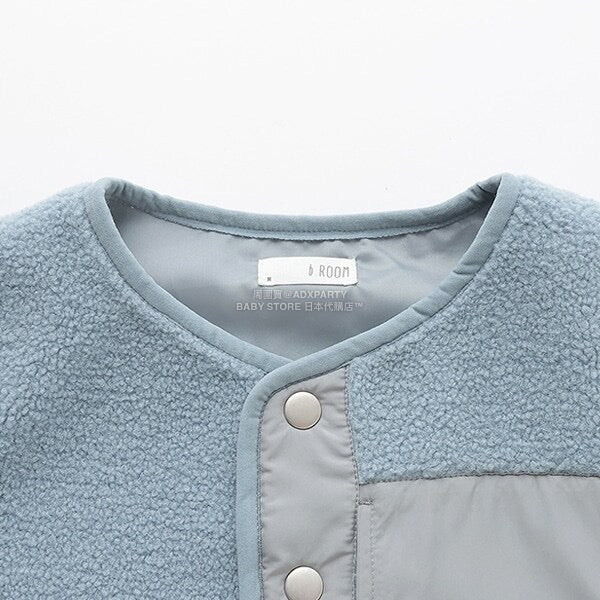 日本童裝 b・R# 抓毛背心外套 100-150cm 男童款 冬季 (適合初秋、香港平均溫度、寒冷天氣）OUTERWEAR (副本)