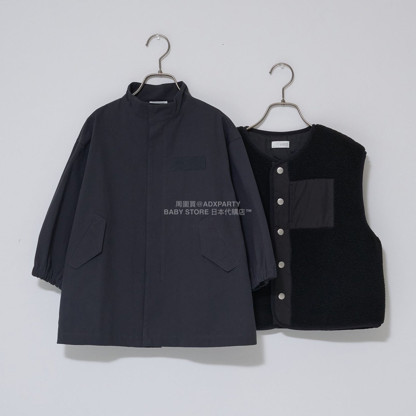 日本童裝 b・R# 抓毛背心外套 100-150cm 男童款 冬季 (適合初秋、香港平均溫度、寒冷天氣）OUTERWEAR (副本)