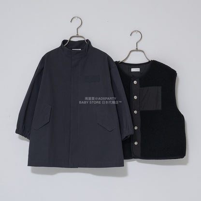 日本童裝 b・R# 抓毛背心外套 100-150cm 男童款 冬季 (適合初秋、香港平均溫度、寒冷天氣）OUTERWEAR (副本)