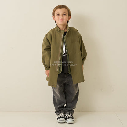 日本童裝 b・R# 抓毛背心外套 100-150cm 男童款 冬季 (適合初秋、香港平均溫度、寒冷天氣）OUTERWEAR (副本)