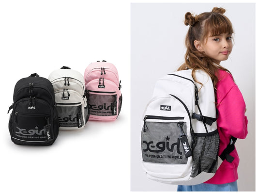 日本直送 X-girl Stages 網眼口袋背囊 包系列 其他品牌