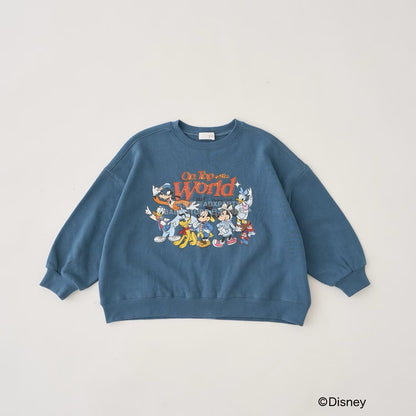 日本童裝 b・R# x Disney 印花衛衣 100-150cm 男童款 冬季 TOPS