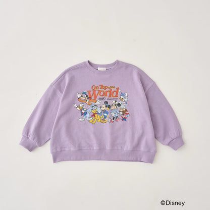 日本童裝 b・R# x Disney 印花衛衣 100-150cm 男童款 冬季 TOPS