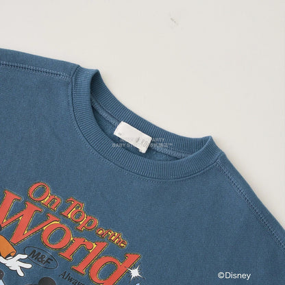 日本童裝 b・R# x Disney 印花衛衣 100-150cm 男童款 冬季 TOPS