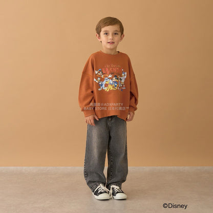 日本童裝 b・R# x Disney 印花衛衣 100-150cm 男童款 冬季 TOPS