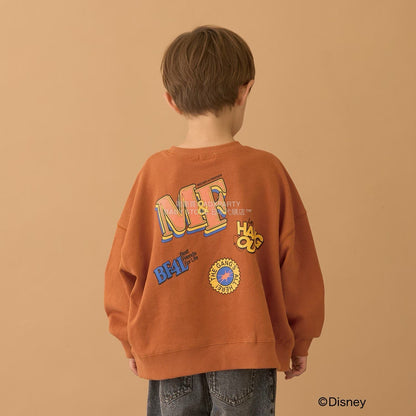 日本童裝 b・R# x Disney 印花衛衣 100-150cm 男童款 冬季 TOPS