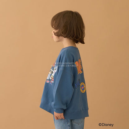 日本童裝 b・R# x Disney 印花衛衣 100-150cm 男童款 冬季 TOPS