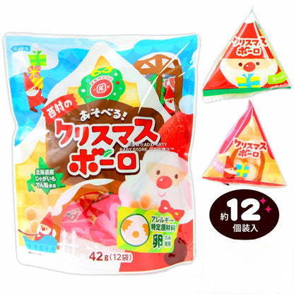 日本直送 小饅頭 42g(約12個装入) Christmas 聖誕快樂特輯 聖誕限定零食