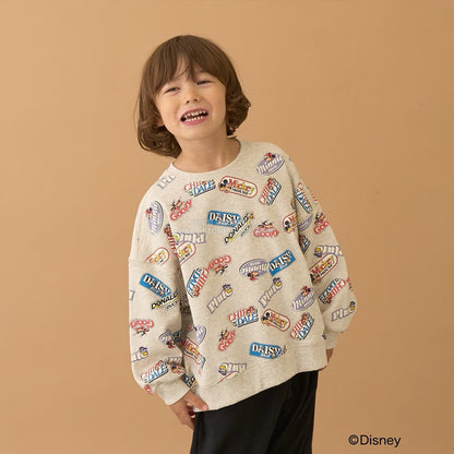 日本童裝 b・R# x Disney 印花衛衣 100-150cm 男童款 冬季 TOPS