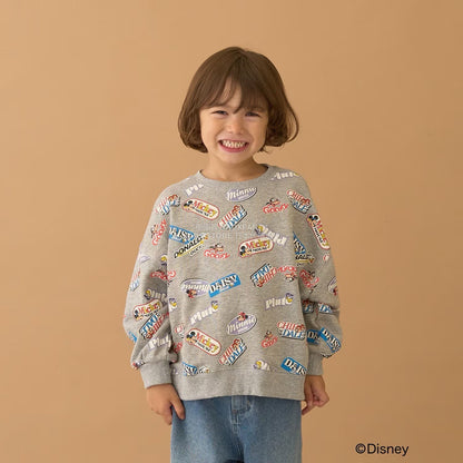 日本童裝 b・R# x Disney 印花衛衣 100-150cm 男童款 冬季 TOPS