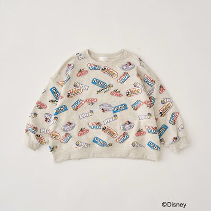 日本童裝 b・R# x Disney 印花衛衣 100-150cm 男童款 冬季 TOPS