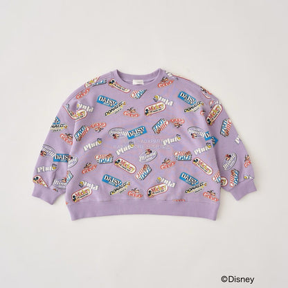 日本童裝 b・R# x Disney 印花衛衣 100-150cm 男童款 冬季 TOPS