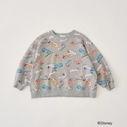 日本童裝 b・R# x Disney 印花衛衣 100-150cm 男童款 冬季 TOPS