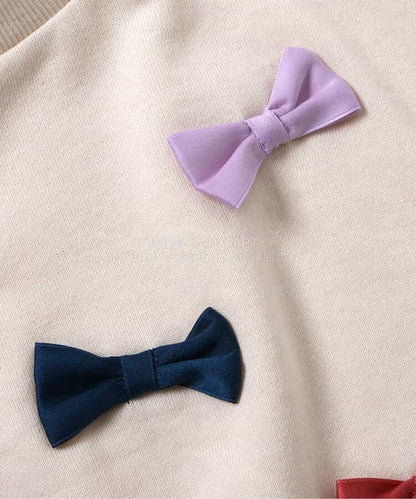 日本童裝 BREEZE 緞帶蝴蝶結衛衣 90-140cm 女童款 冬季 TOPS