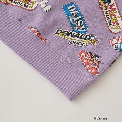 日本童裝 b・R# x Disney 印花衛衣 100-150cm 男童款 冬季 TOPS