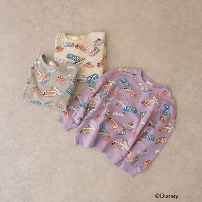 日本童裝 b・R# x Disney 印花衛衣 100-150cm 男童款 冬季 TOPS