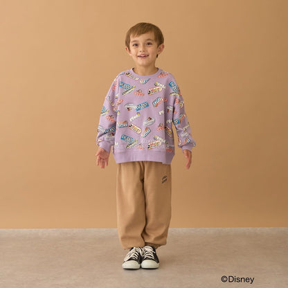 日本童裝 b・R# x Disney 印花衛衣 100-150cm 男童款 冬季 TOPS