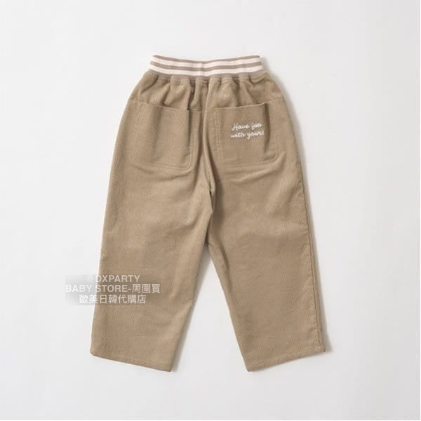 日本童裝 b・R# 燈芯絨長褲 100-150cm 男童款/女童款 秋季 PANTS