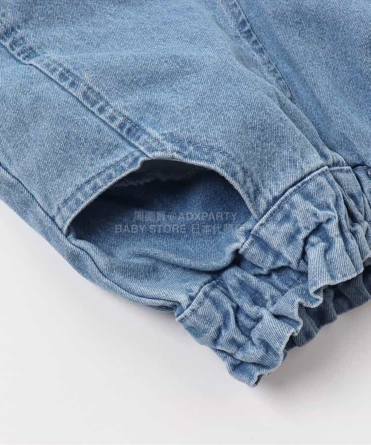 日本童裝 apres les cours 褲腳開衩長褲 80-140cm 女童款 夏季 PANTS