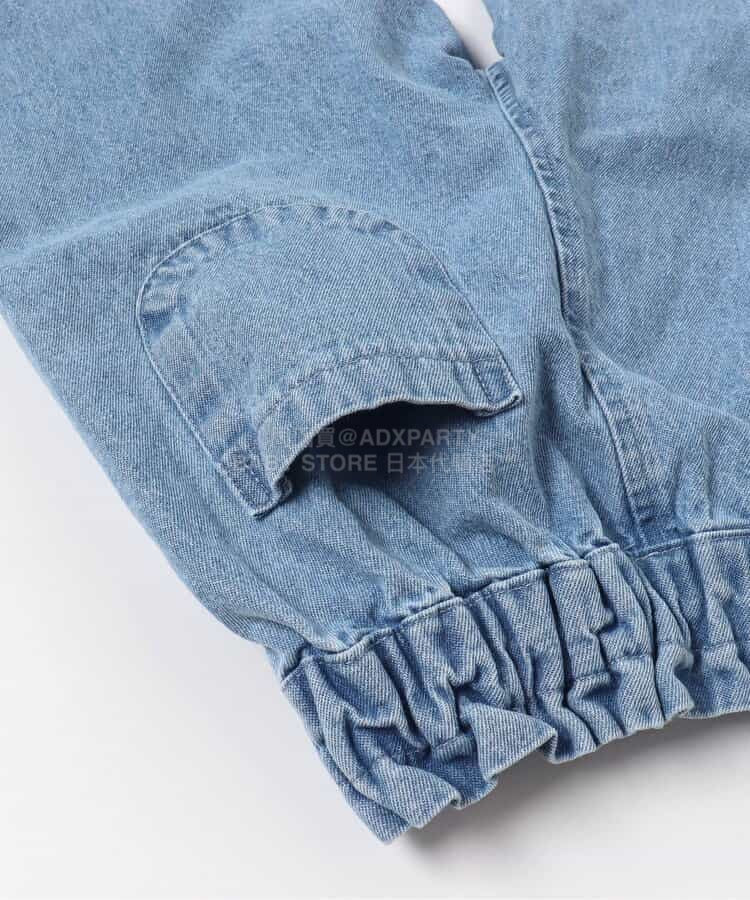 日本童裝 apres les cours 褲腳開衩長褲 80-140cm 女童款 夏季 PANTS