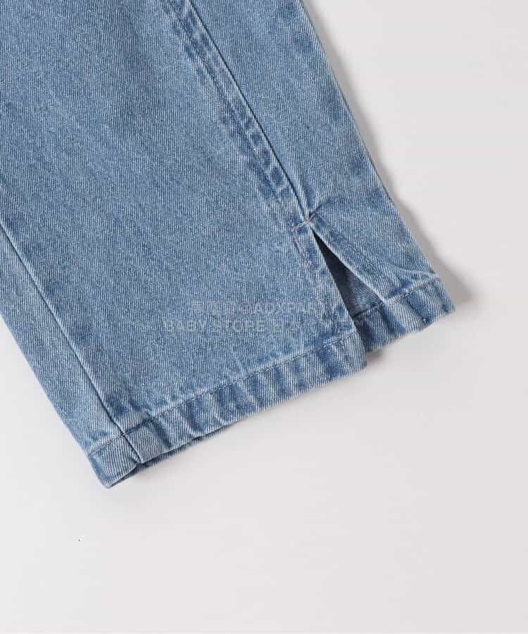 日本童裝 apres les cours 褲腳開衩長褲 80-140cm 女童款 夏季 PANTS