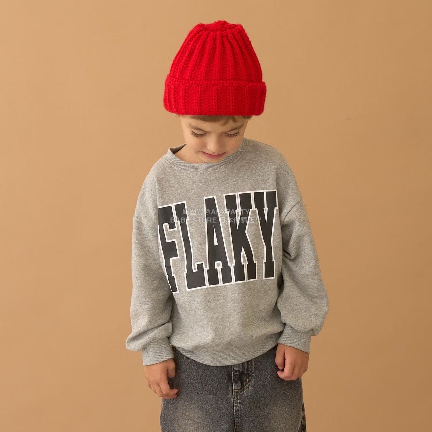 日本童裝 b・R# 印花衛衣 100-150cm 男童款 冬季 TOPS