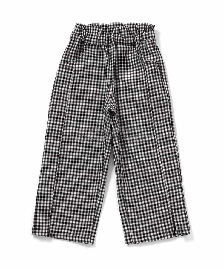 日本童裝 apres les cours 褲腳開衩長褲 80-140cm 女童款 夏季 PANTS