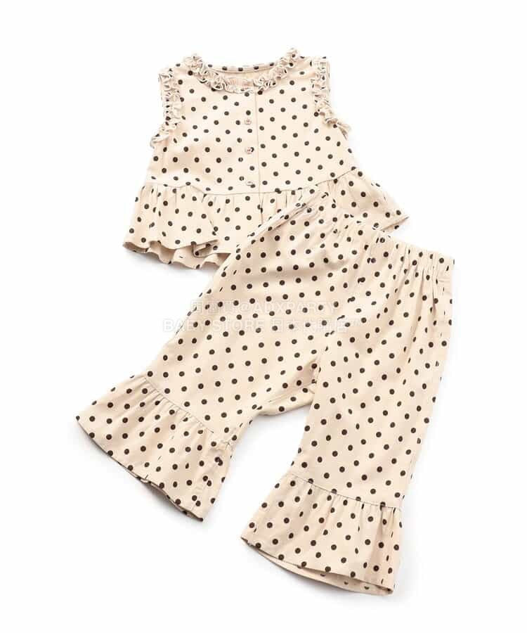 日本童裝 apres les cours 背心長褲兩件套裝 80-140cm 女童款 夏季 PANTS TOPS