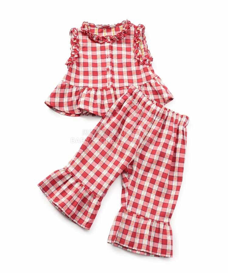 日本童裝 apres les cours 背心長褲兩件套裝 80-140cm 女童款 夏季 PANTS TOPS