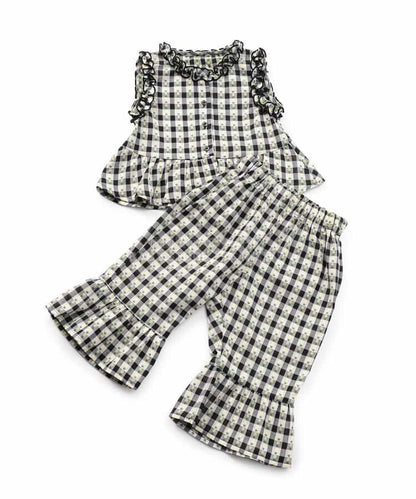 日本童裝 apres les cours 背心長褲兩件套裝 80-140cm 女童款 夏季 PANTS TOPS