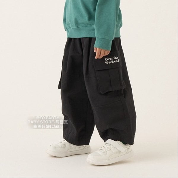 日本童裝 b・R# 工裝長褲 100-150cm 男童款/女童款 秋季 PANTS