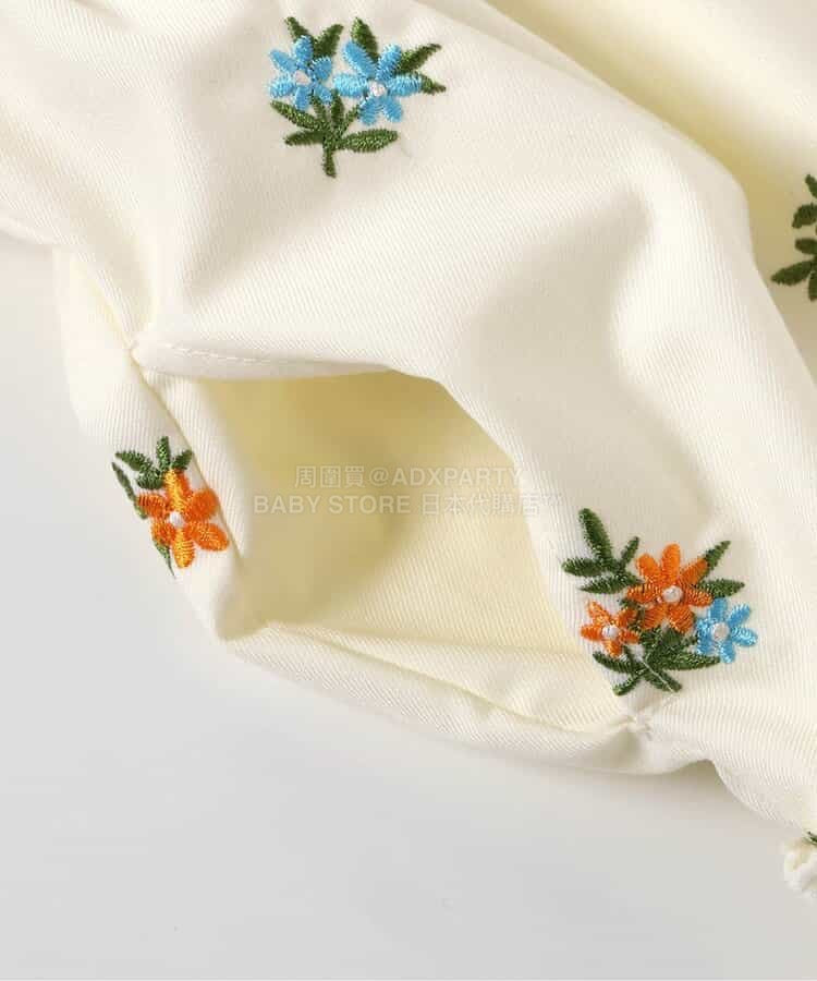 日本童裝 apres les cours 刺繡吊帶連身裙 90-140cm 女童款 夏季 DRESSES