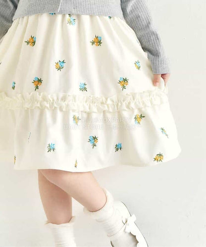 日本童裝 apres les cours 刺繡吊帶連身裙 90-140cm 女童款 夏季 DRESSES