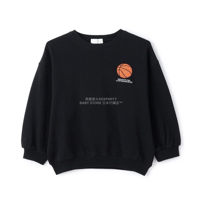 日本童裝 b・R# 印花衛衣 100-150cm 男童款 冬季 TOPS