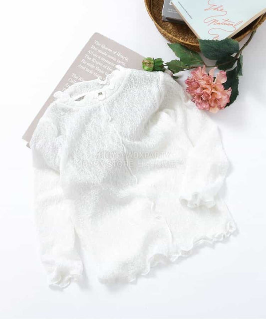 日本童裝 apres les cours 薄紗蕾絲上衣 90-140cm 女童款 夏季 TOPS