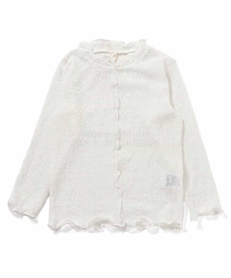 日本童裝 apres les cours 薄紗蕾絲上衣 90-140cm 女童款 夏季 TOPS