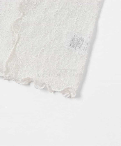 日本童裝 apres les cours 薄紗蕾絲上衣 90-140cm 女童款 夏季 TOPS
