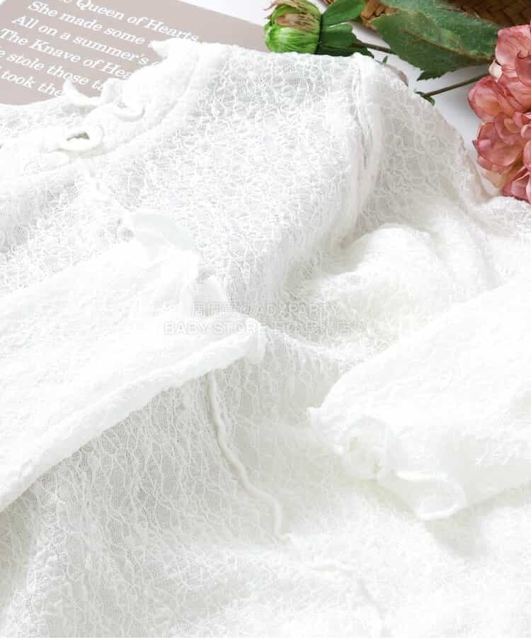 日本童裝 apres les cours 薄紗蕾絲上衣 90-140cm 女童款 夏季 TOPS
